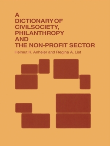 A Dictionary of Civil Society, Philanthropy and the Third Sector