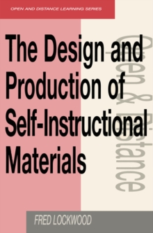 The Design and Production of Self-instructional Materials