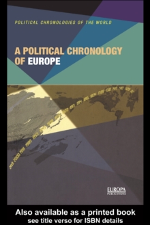 A Political Chronology of Europe