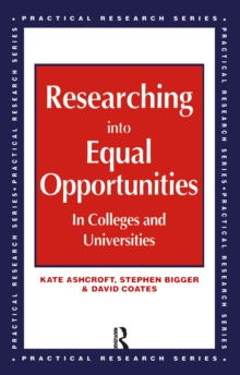 Researching into Equal Opportunities in Colleges and Universities