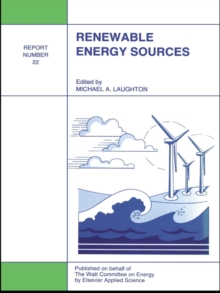 Renewable Energy Sources : Watt Committee: report number 22