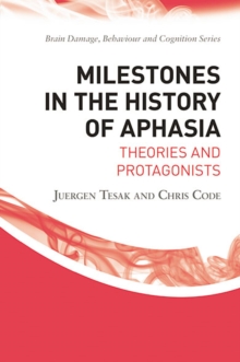 Milestones in the History of Aphasia : Theories and Protagonists