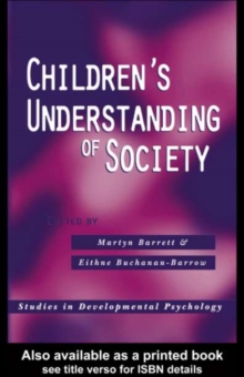 Children's Understanding of Society