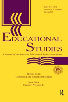 Computing and Educational Studies : A Special Issue of educational Studies