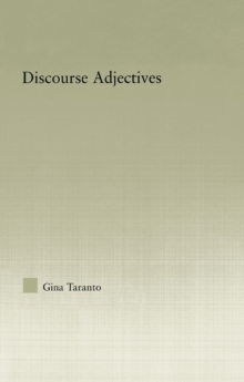 Discourse Adjectives