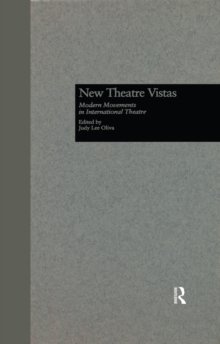 New Theatre Vistas : Modern Movements in International Literature