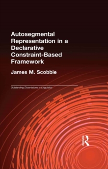 Autosegmental Representation in a Declarative Constraint-Based Framework