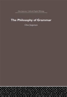 The Philosophy of Grammar