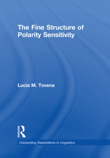 The Fine Structure of Polarity Sensitivity