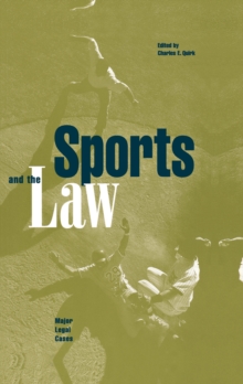 Sports and the Law : Major Legal Cases