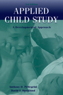 Applied Child Study : A Developmental Approach