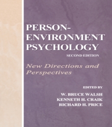 Person-Environment Psychology : New Directions and Perspectives