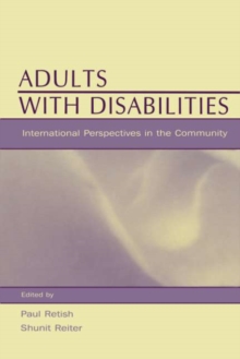 Adults With Disabilities : international Perspectives in the Community