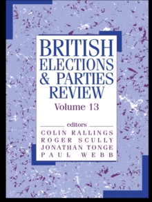 British Elections & Parties Review : Volume 13