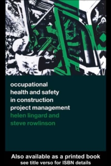 Occupational Health and Safety in Construction Project Management