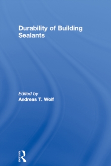 Durability of Building Sealants