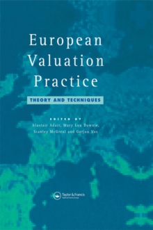 European Valuation Practice : Theory and Techniques