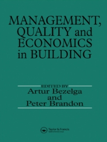 Management, Quality and Economics in Building