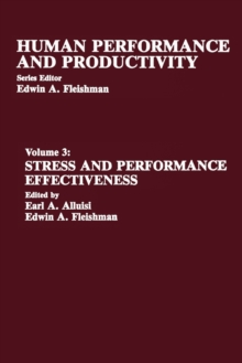 Stress and Performance Effectiveness : Volume 3