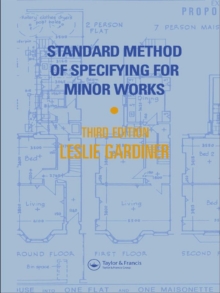 Standard Method of Specifying for Minor Works