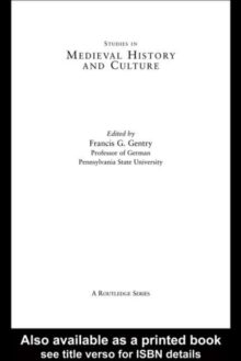 The Medieval Tradition of Thebes : History and Narrative in the Roman de Thebes, Boccaccio, Chaucer, and Lydgate