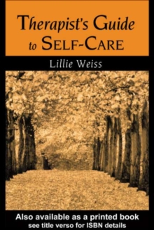 Therapist's Guide to Self-Care