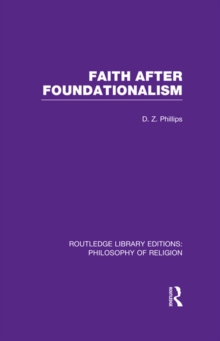 Faith after Foundationalism