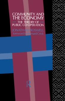 Community and the Economy : The Theory of Public Co-operation