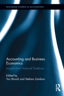 Accounting and Business Economics : Insights from National Traditions