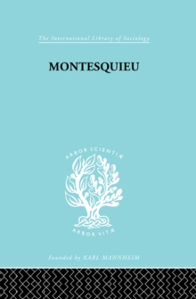 Montesquieu : Pioneer of the Sociology of Knowledge