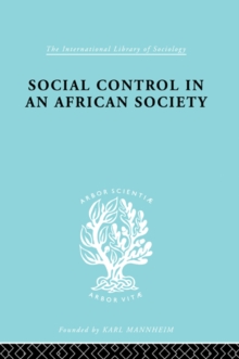 Social Control in an African Society