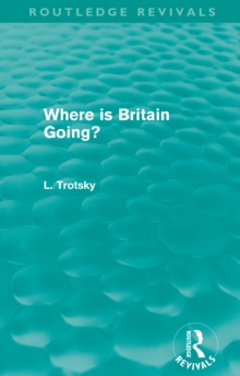 Where is Britain Going? (Routledge Revivals)