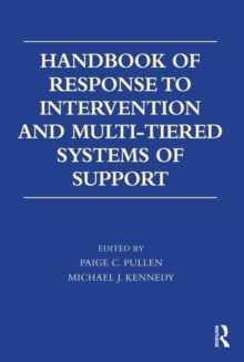 Handbook of Response to Intervention and Multi-Tiered Systems of Support