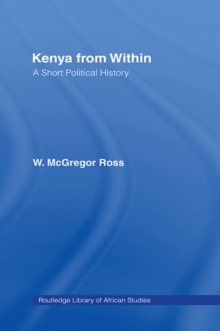 Kenya from Within : A Short Political History