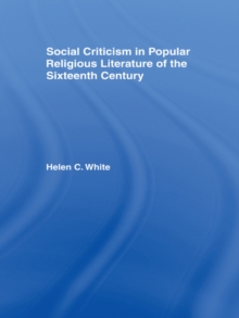 Social Criticism in Popular Religious Literature of the Sixteenth Century