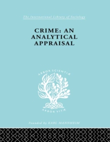 Crime : An Analytical Appraisal