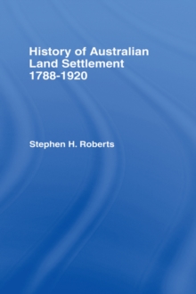 History of Australian Land Settlement