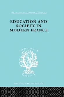 Education & Society in Modern France    Ils 219