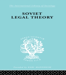 Soviet Legal Theory    Ils 273