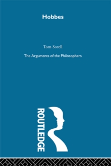 Hobbes : The Arguments of the Philosophers