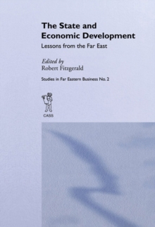 The State and Economic Development : Lessons from the Far East