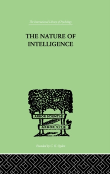 The Nature of Intelligence