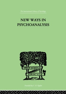 New Ways in Psychoanalysis