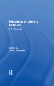 Principles of Literary Criticism V3