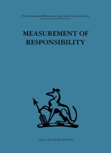 Measurement of Responsibility : A study of work, payment, and individual capacity