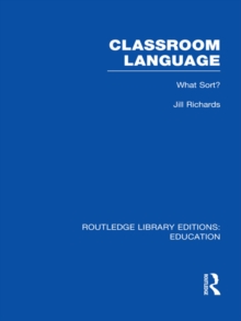 Classroom Language: What Sort (RLE Edu O)