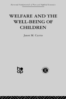 Welfare and the Well-Being of Children