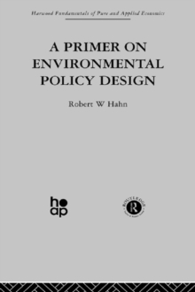 A Primer on Environmental Policy Design