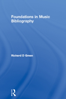 Foundations in Music Bibliography