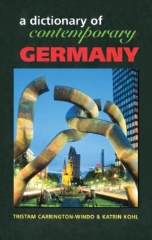 Dictionary of Contemporary Germany